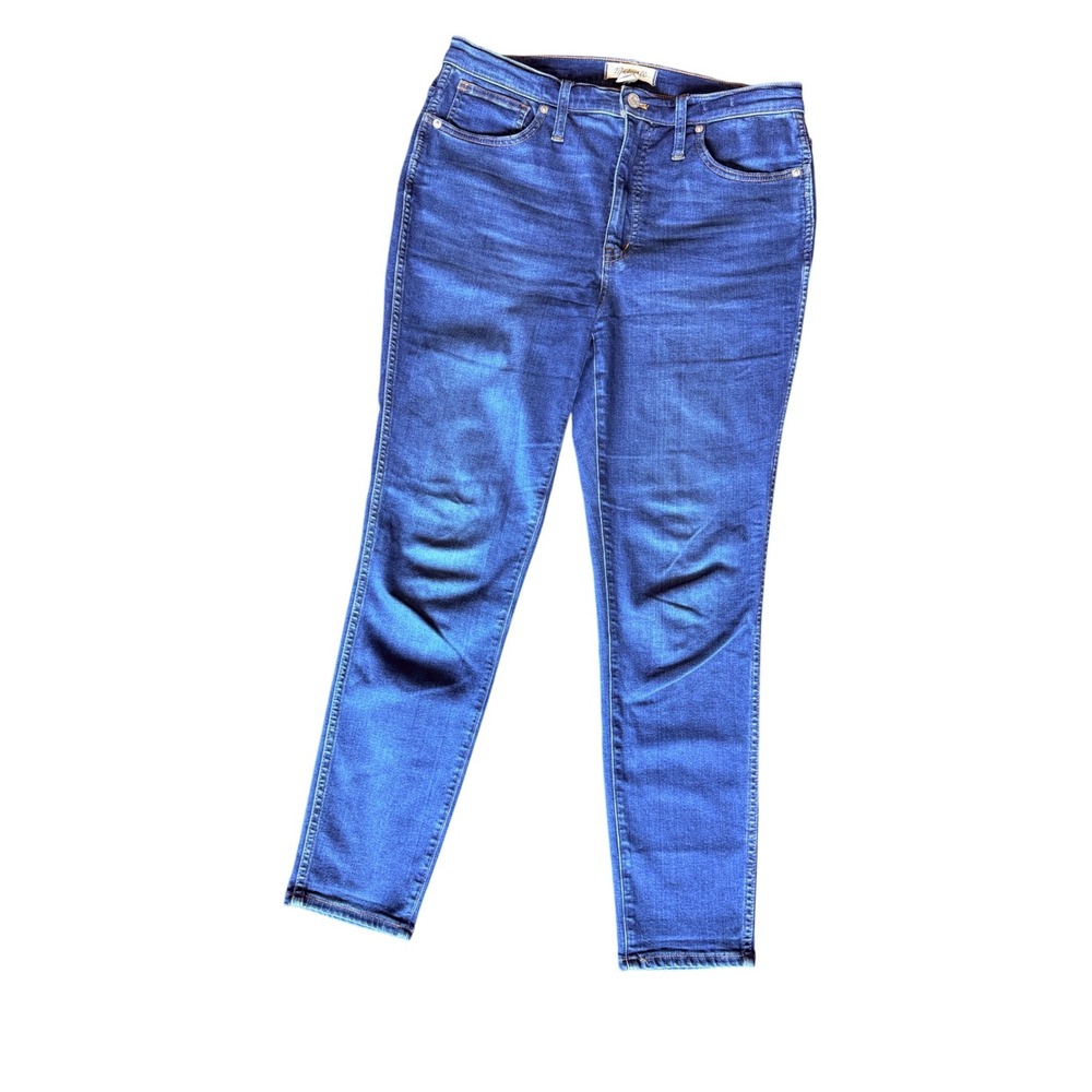 Madewell 10 High-Rise Skinny Jeans Women 30 Medium Wash Denim CKP463571513